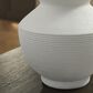 Ashley Naveen 12.75" Vase in Crisp White, , large