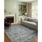 Rifle Paper Co. x Loloi Courtyard 7"6" x 9"6" Eve Blue Area Rug, , large