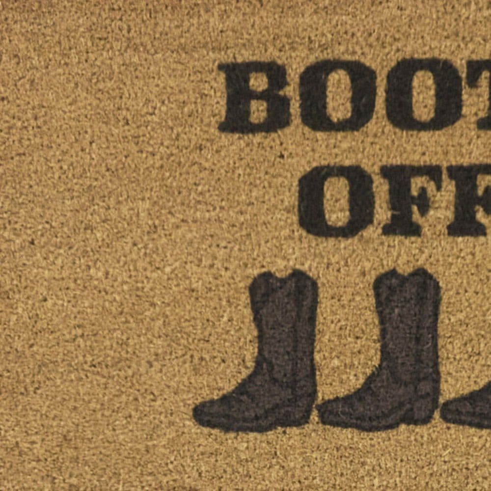 Balta Rugs Boots Off Cowboy Brown 1&#39;6&quot; x 2&#39;6&quot; Door Mat, , large