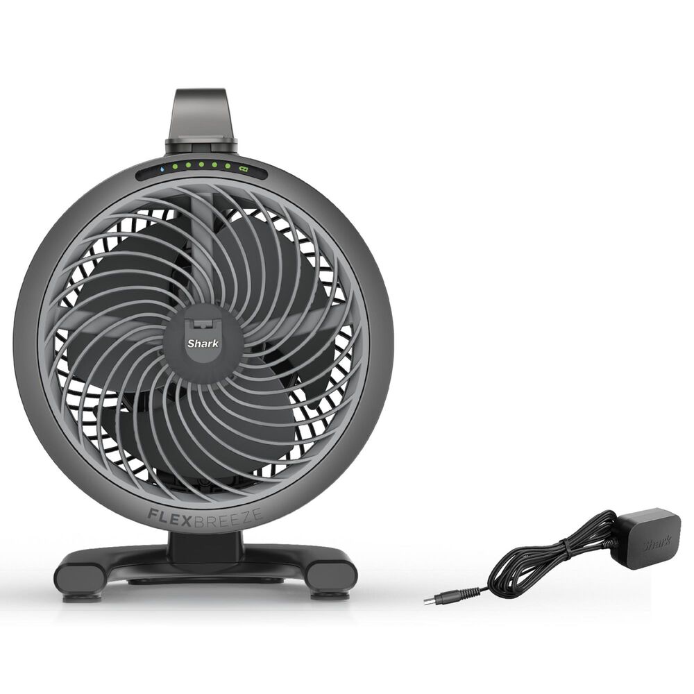 Shark FlexBreeze HydroGo Pro Fan in Graphite, , large