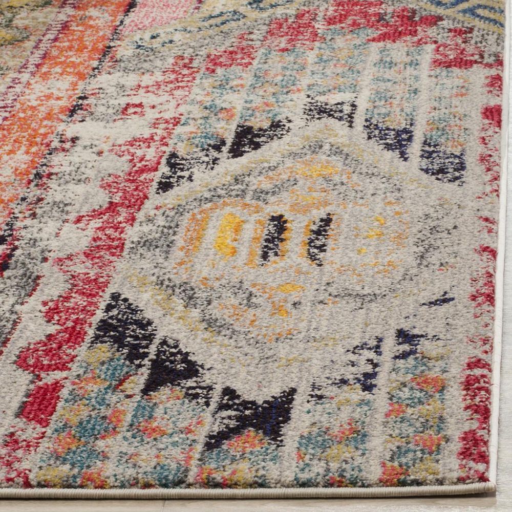 Safavieh Monaco MNC222G-1218 12&#39; x 18&#39; Light Grey/Multi Area Rug, , large