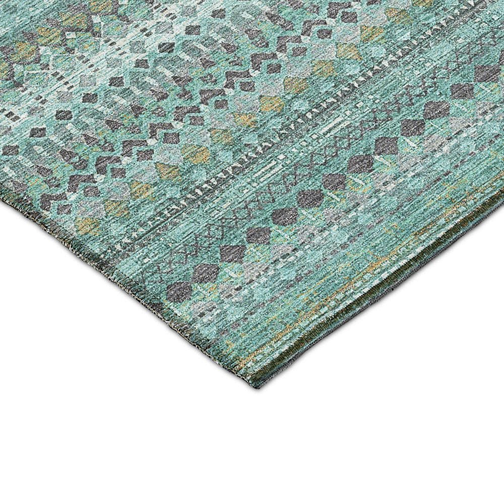 Dalyn Rug Company Solace SL2 8&#39; x 10&#39; Aqua Area Rug, , large