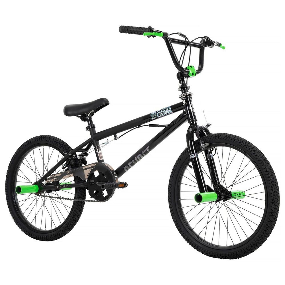 Huffy 20" Revolt BMX Bike in Black, , large
