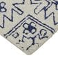 Feizy Belfort 2" x 3" Ivory and Navy Area Rug, , large