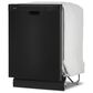 Whirlpool 24" Built In Dishwasher with Boost Cycle in Black, , large