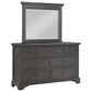 Davis International Prescott 3 Piece King Storage Bedroom Set in Gray Oak, , large
