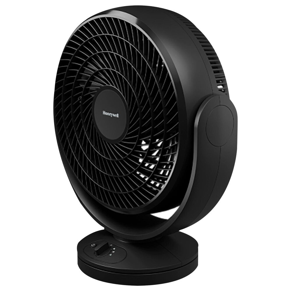 Honeywell Turbo Force Oscillating Floor Fan in Black, , large