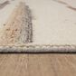 Karastan Forsyth Park Oyster Creek Ivory Beige 9" x 12" Area Rug, , large