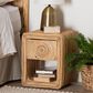Baxton Studio Rosina 1-Drawer Nightstand in Natural, , large