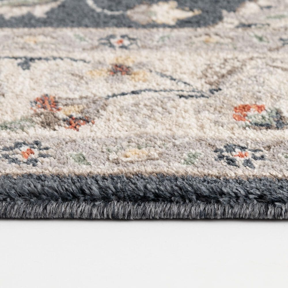 Central Oriental Minerva Maneli Vintage Blue 5&#39;3&quot; x 7&#39;7&quot; Area Rug, , large