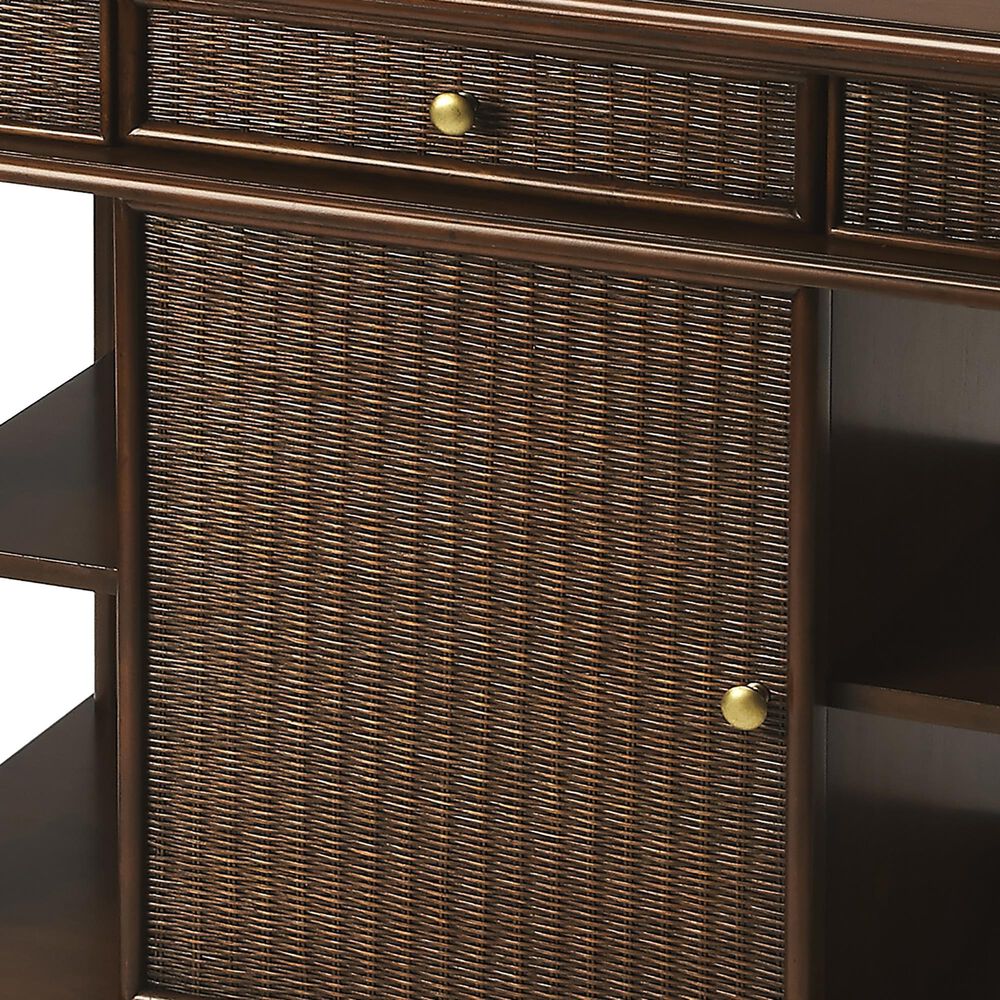 Butler Falmouth Kitchen Island in Dark Brown, , large