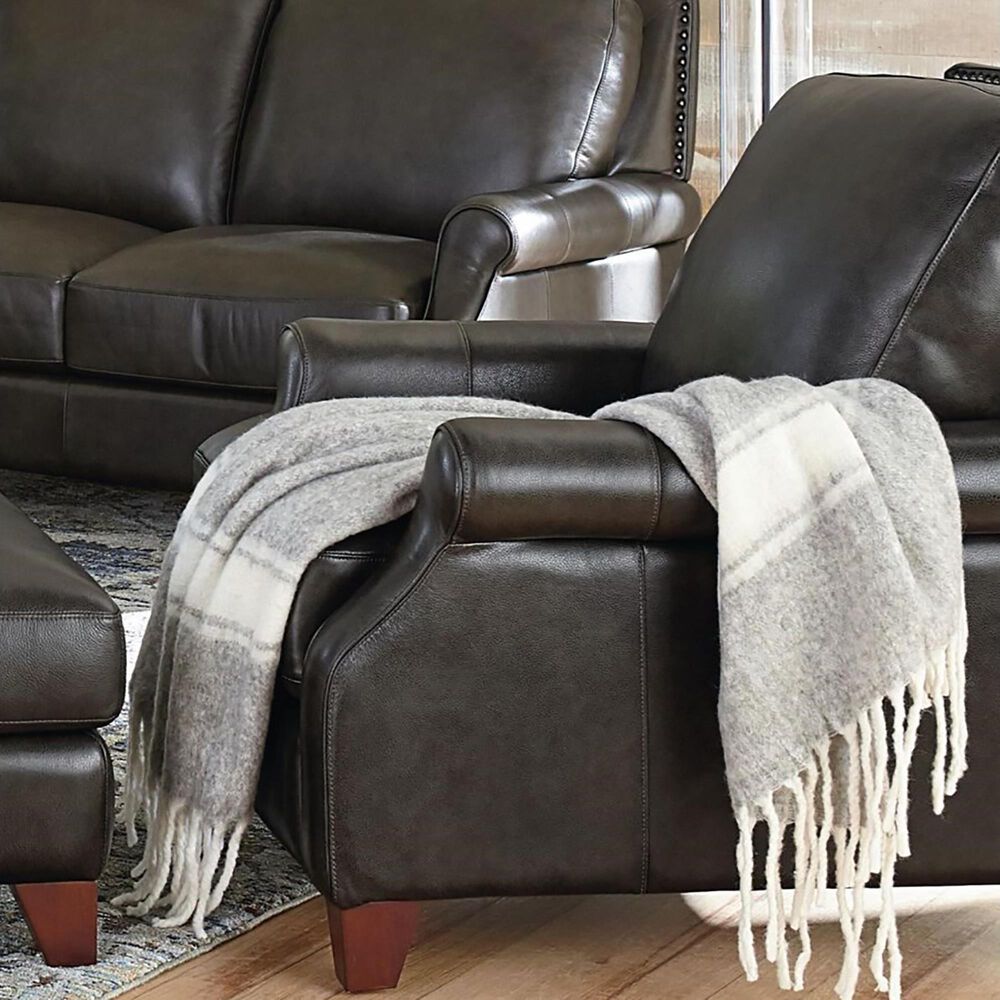 Bassett Greyson Power Recliner in Gunmetal, , large
