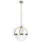 Hunter Wedgefield 3-Light Pendant in Alturas Gold, , large