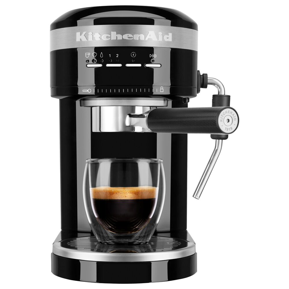 KitchenAid 7-oz Onyx Black Burr Coffee at