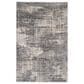 Nourison Rush CK953 2"2" x 3"9" Grey and Beige Area Rug, , large