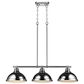 Golden Lighting Duncan 3-Light Pendant in Chrome, , large
