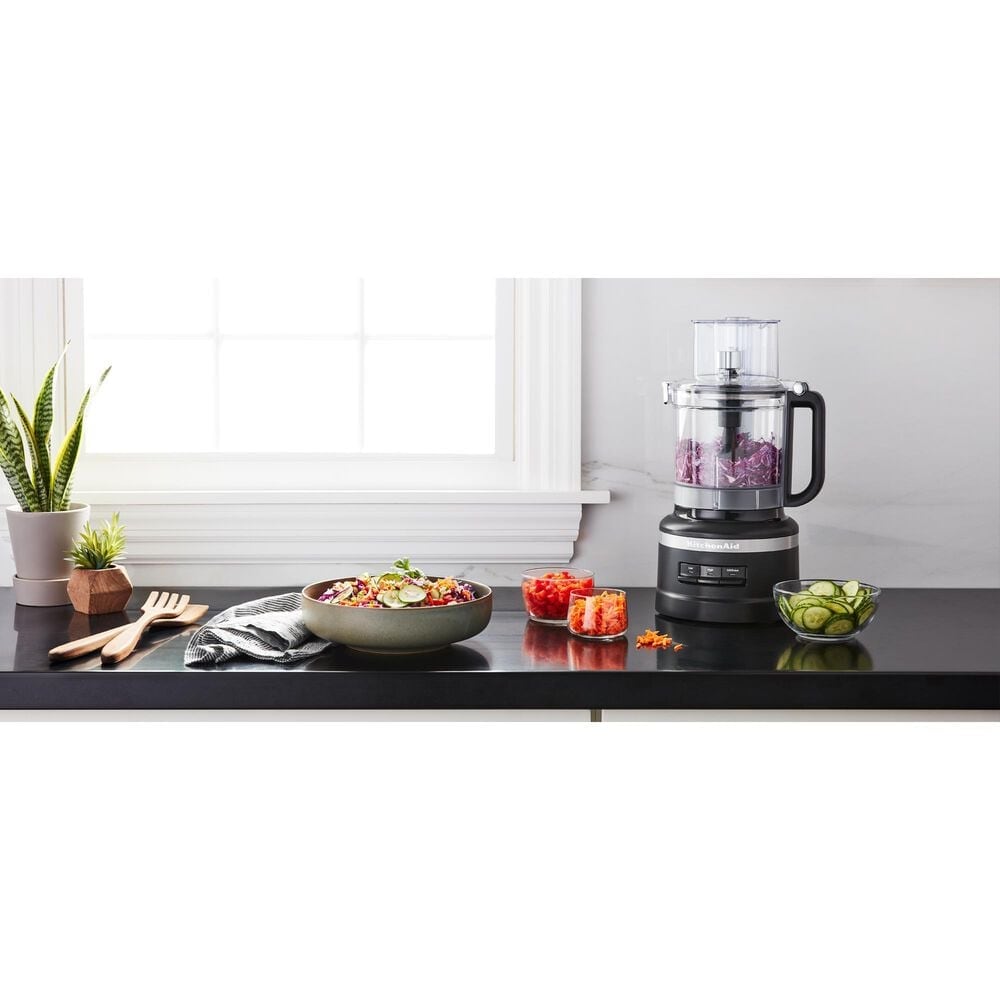 KitchenAid 13-Cup Food Processor in Black Matte, , large