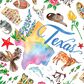Boston International Texas State Cheeseboard in Multicolor, , large