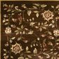 Safavieh Lyndhurst 6"7" Square Brown and Multicolor Area Rug, , large