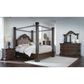 Millenium Maylee Queen Canopy Bed in Dark Brown, , large
