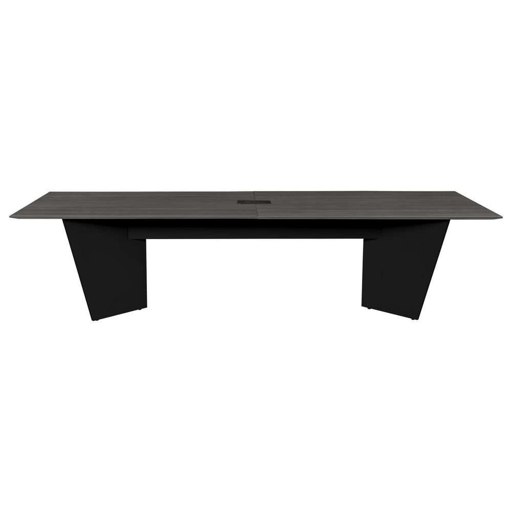Regency Global Sourcing Array 120" Conference Table in Black and Ash Grey, , large