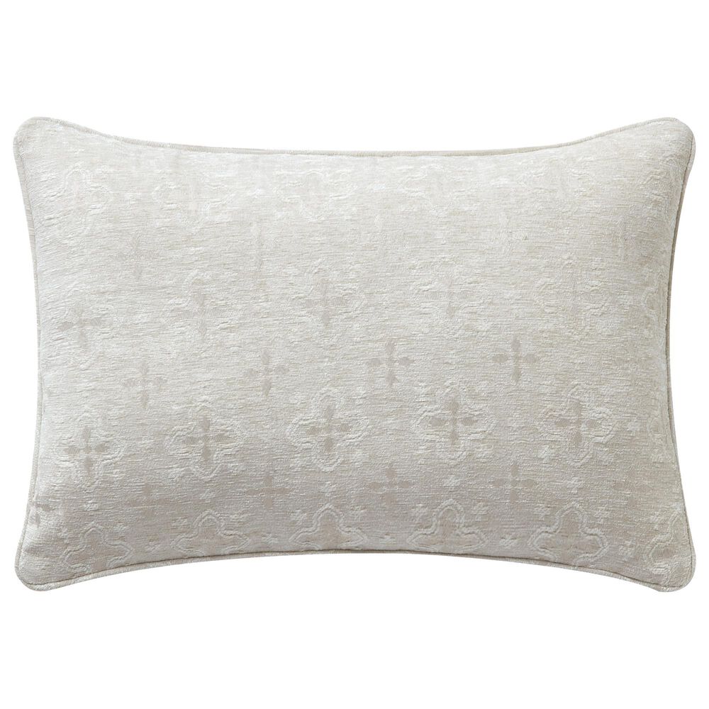 BCP Home Waterford Sutherland 14" x 20" Decorative Pillow in Ivory, , large