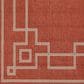 Surya Alfresco 2"5" x 11"10" Rust, Brown and Beige Indoor/Outdoor Runner, , large