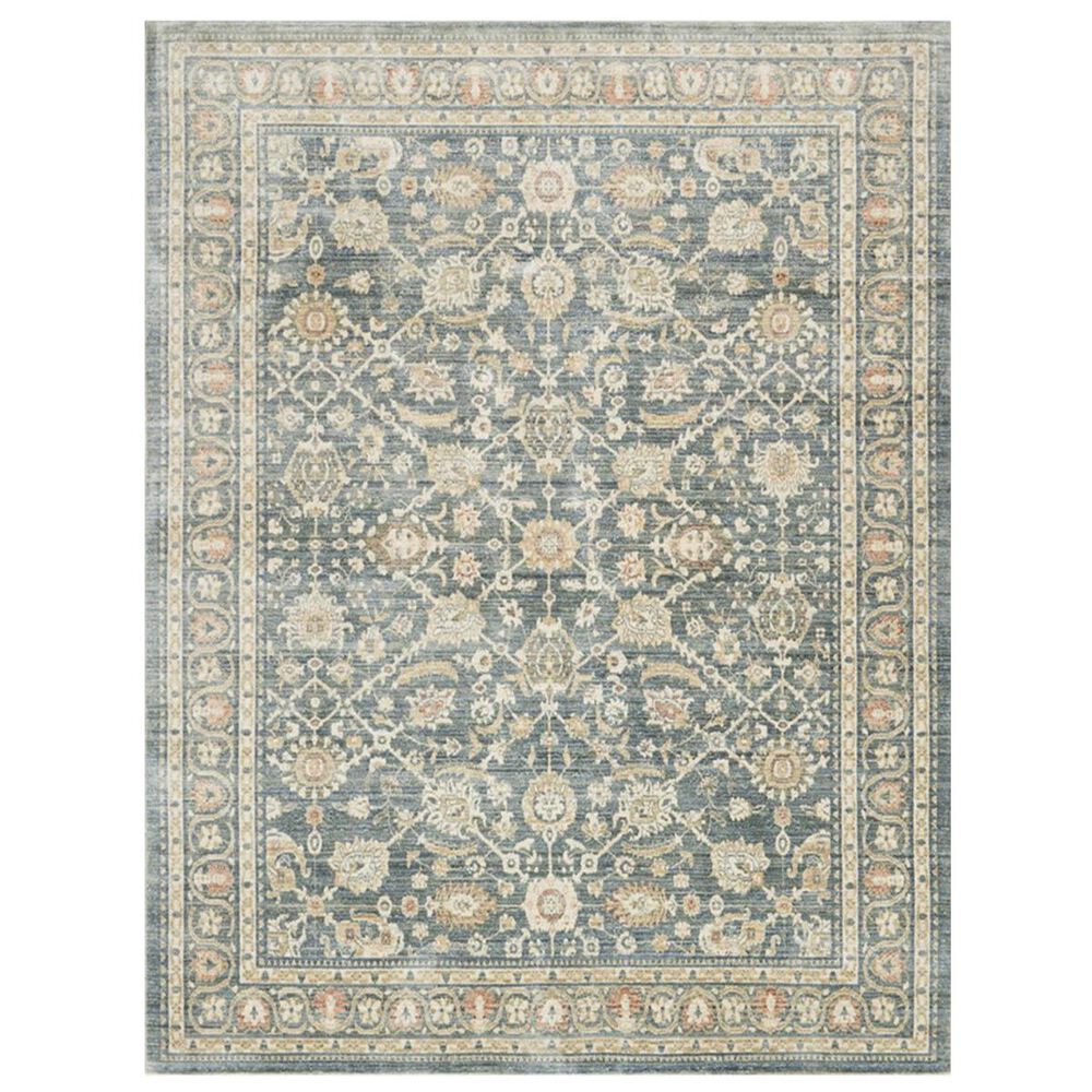ED Ellen DeGeneres Crafted by Loloi Trousdale TX-07 2"6" x 10" Blue Runner, , large
