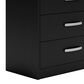 Ashley Finch 6-Drawer Dresser in Black, , large