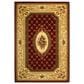 Safavieh Lyndhurst LNH223 5"3" x 7"6" Red and Ivory Area Rug, , large