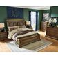 Millenium Frantanna King Panel Storage Bed with Two Nightstands in Brown, , large