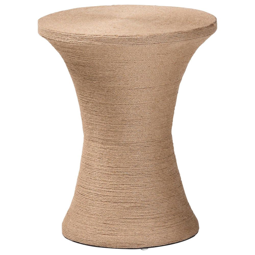 Baxton Studio Cady Side Table in Natural Brown, , large