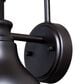 Vaxcel Delano 1-Light Outdoor Motion Sensor Wall Sconce in Oil Burnished Bronze, , large