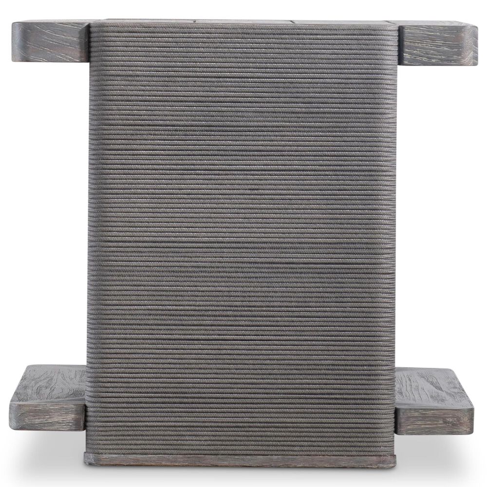 Bernhardt Andros Outdoor Side Table in Smoked Truffle and Oxford Brown, , large