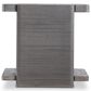 Bernhardt Andros Outdoor Side Table in Smoked Truffle and Oxford Brown, , large