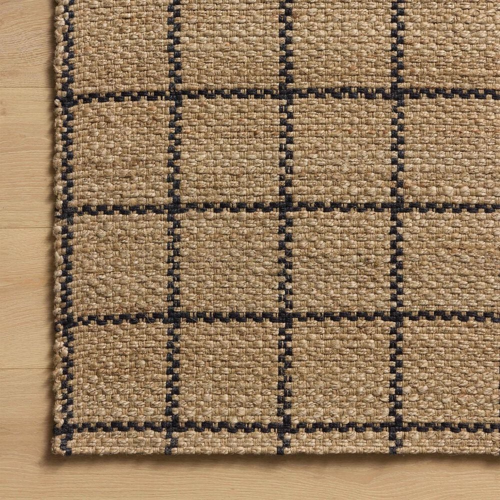 Loloi II Fletcher 8&#39;6&quot; x 11&#39;6&quot; Natural and Black Area Rug, , large