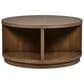 Shannon Hills Landry 4-Shelf Round Cocktail Table in Casual Mink, , large