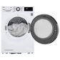 LG 4.2 Cu. Ft. Electric Dryer with Dual Inverter HeatPump in White, , large