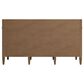 James Martin Brittany 60" Single Bathroom Vanity in Pecan with 3 cm Parisien Bleu Silestone Top, Rectangular Sink and FreePower Wireless Charger, , large