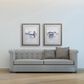 Propac "Boat on the Horizon" Wall Art in Gray (Set of 2), , large
