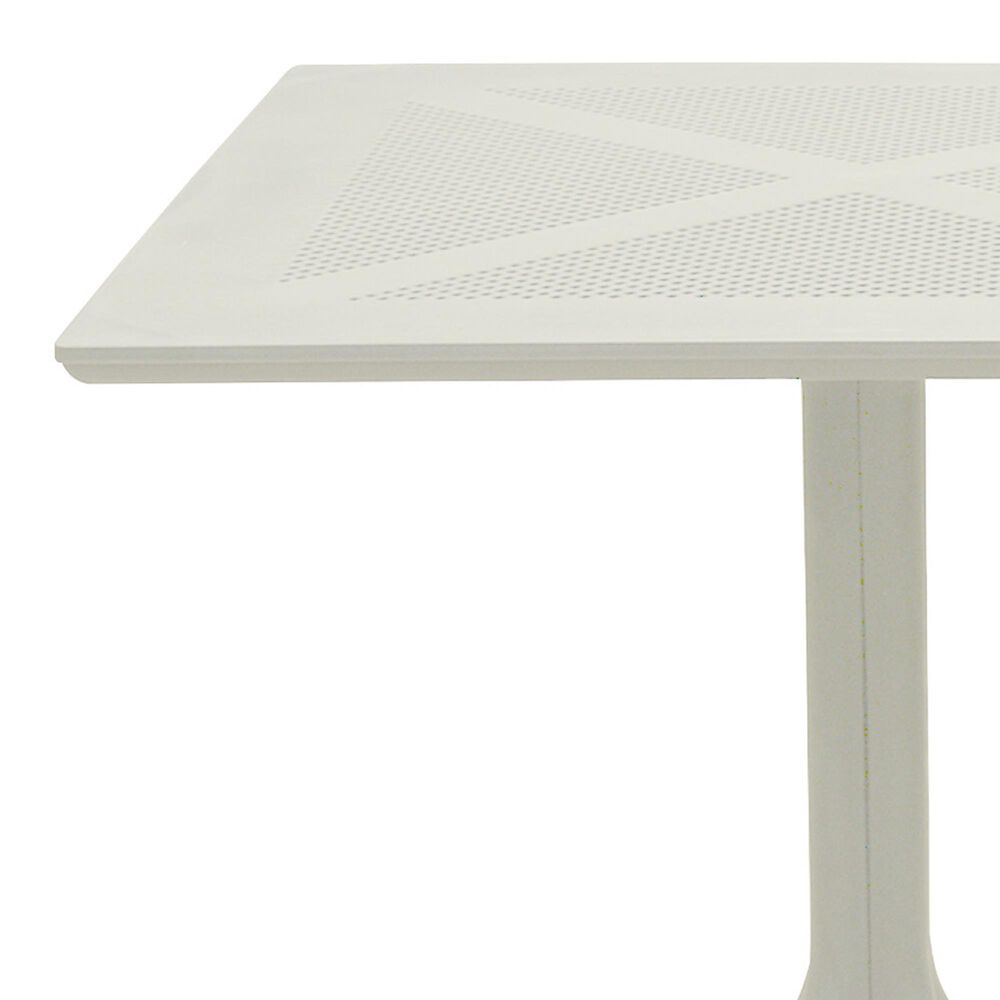 Regency Global Sourcing Niche Terrace 5-Piece Square Dining Set in White Down, , large
