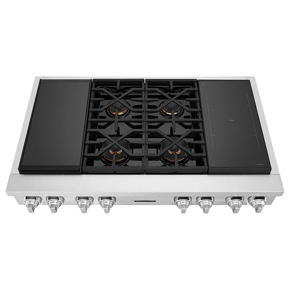 Signature Kitchen Suite 48&quot; Dual-Fuel Professional Rangetop in Stainless Steel, , large