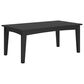 Ashley Hyland Wave Patio Rectangular Coffee Table in Black, , large