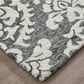Feizy Belfort Charcoal 8" x 10" Area Rug, , large