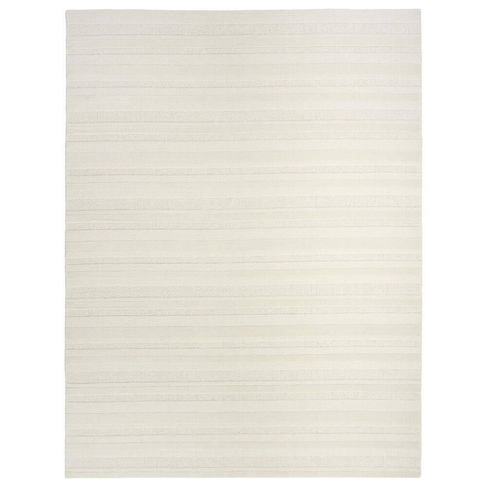 Nourison Pure Multi Weave Ivory 7"9" x 9"9" Area Rug, , large
