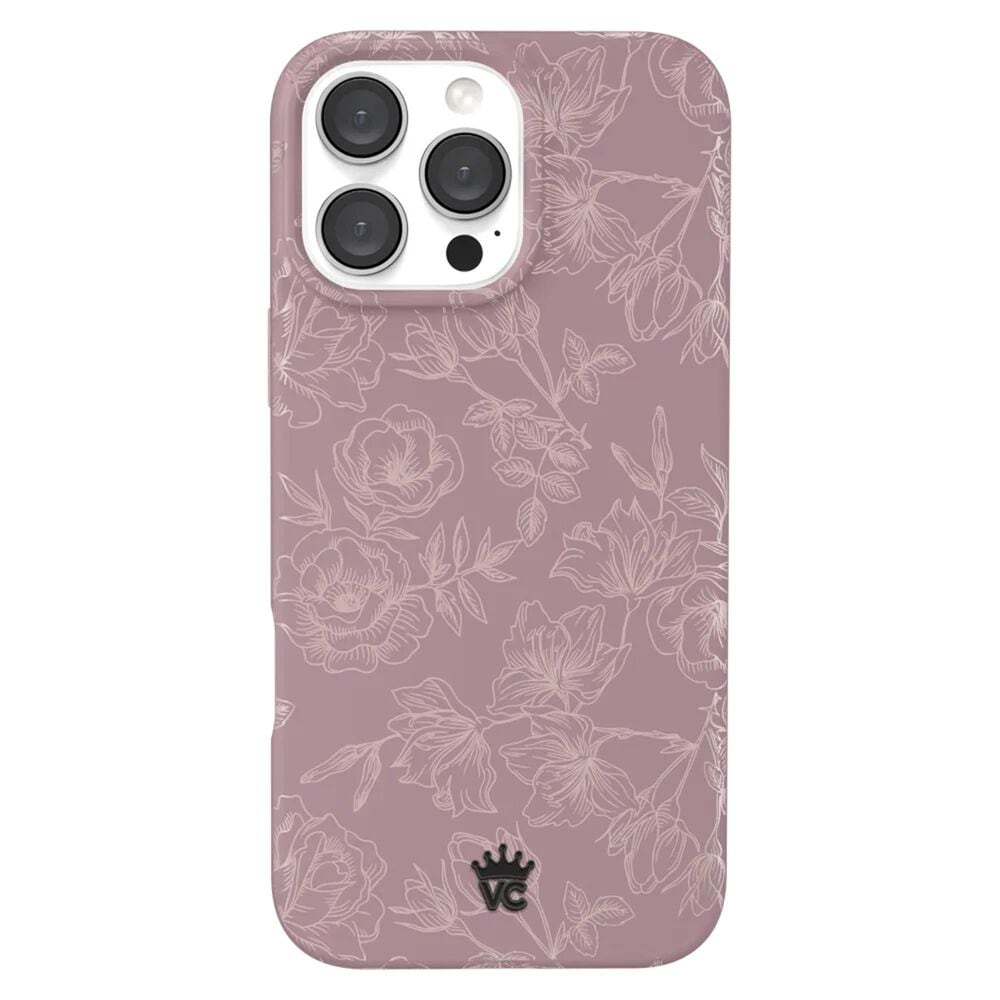 Velvet Caviar MagSafe Case for Apple iPhone 16 Pro Max - Dusty Rose Chrome Floral, , large