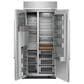 KitchenAid 20.8 Cu. Ft. Built-In Side by Side Refrigerator in Stainless Steel, , large