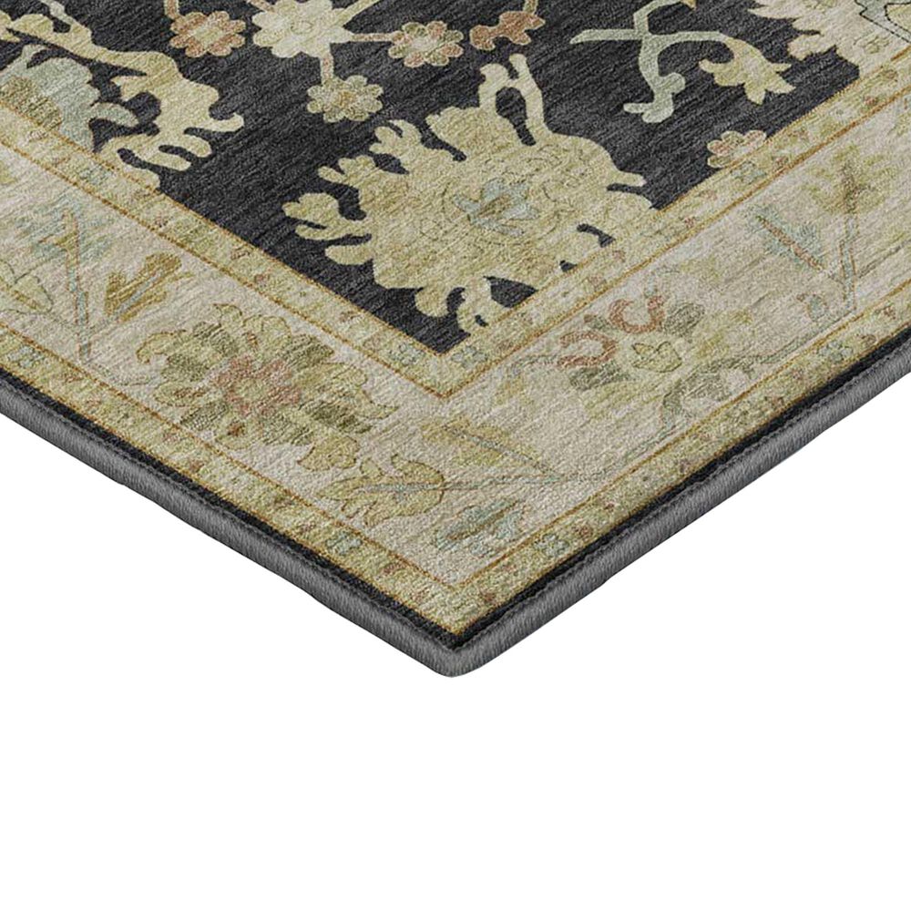 Dalyn Rug Company Hatay HY2 1&#39;8&quot; x 2&#39;6&quot; Black Area Rug, , large