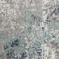 Amer Rugs Yasmin 2"6" x 8" Gray and Light Blue Runner, , large
