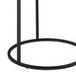 Pacific Landing Lainey Round End Table in Mango and Black, , large